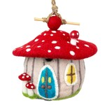 DZI DZI Forest Mushroom Birdhouse