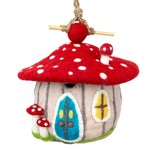 DZI Forest Mushroom Birdhouse