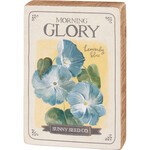 Primitives by Kathy Morning Glory Seed Packet Block Sign