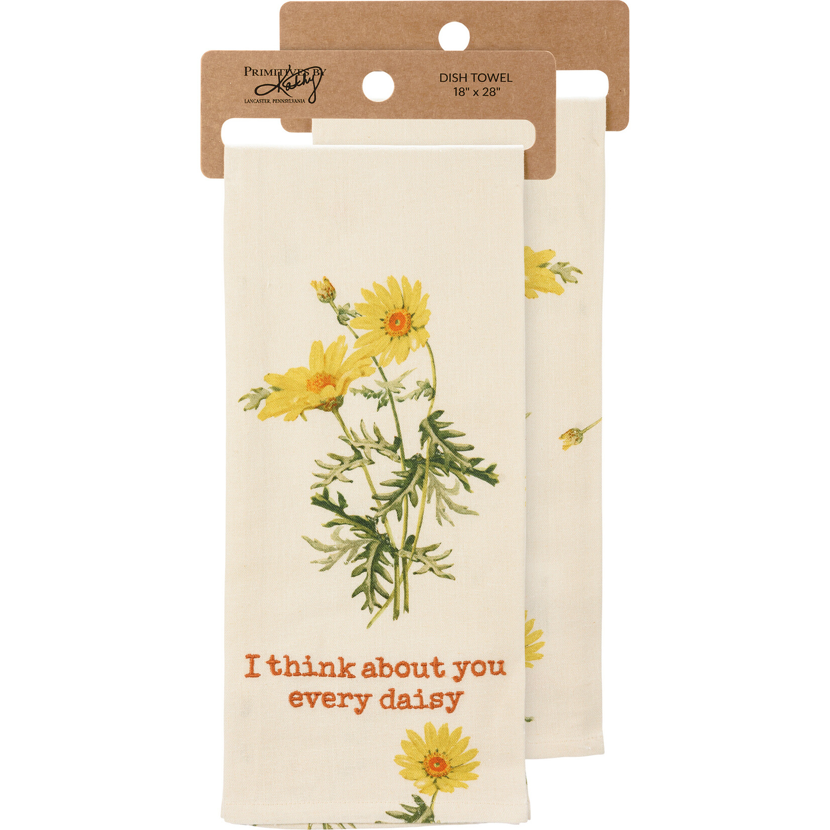 Primitives by Kathy Primitives by Kathy Every Daisy Kitchen Towel