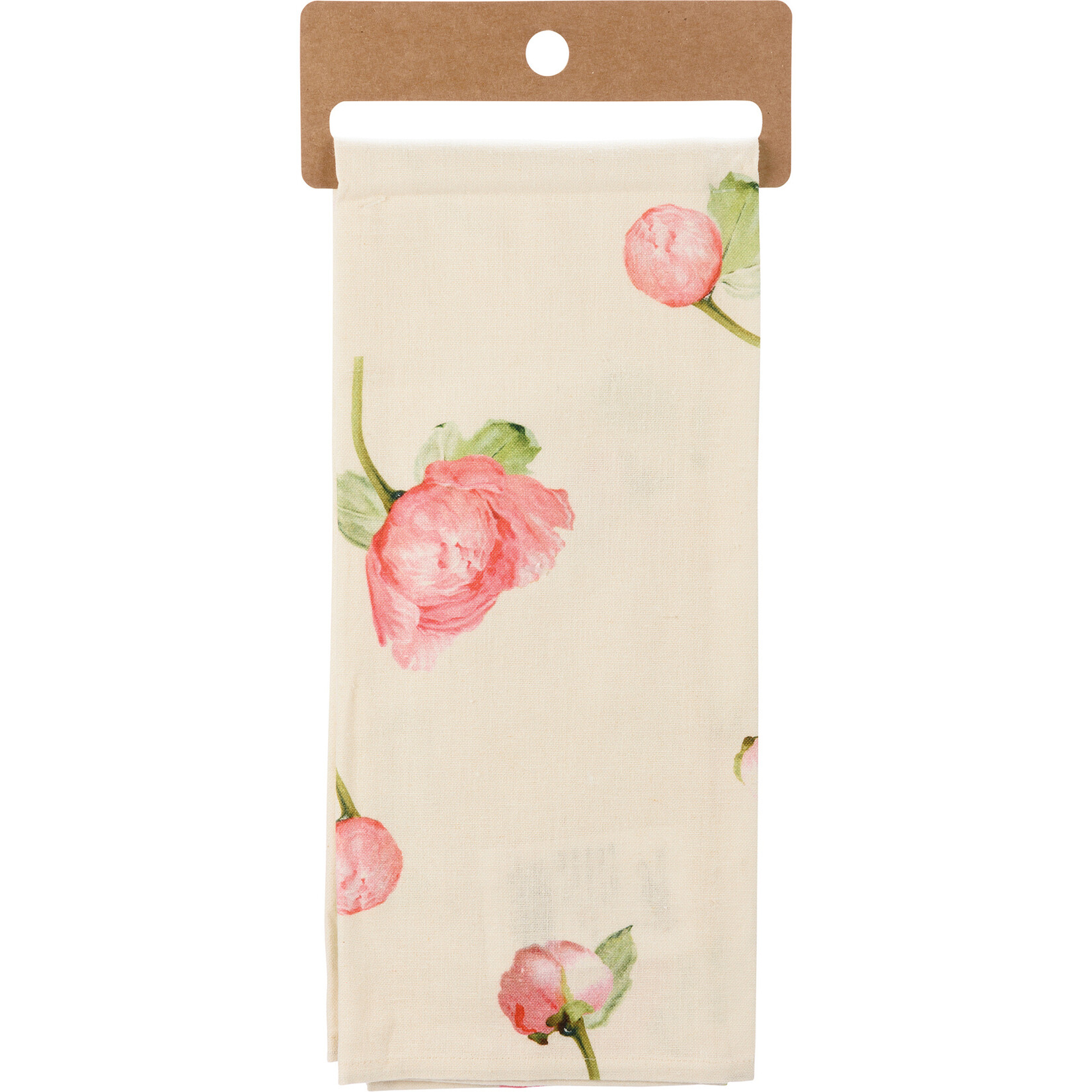 Primitives by Kathy Primitives by Kathy A Peony For Your Thoughts Kitchen Towel