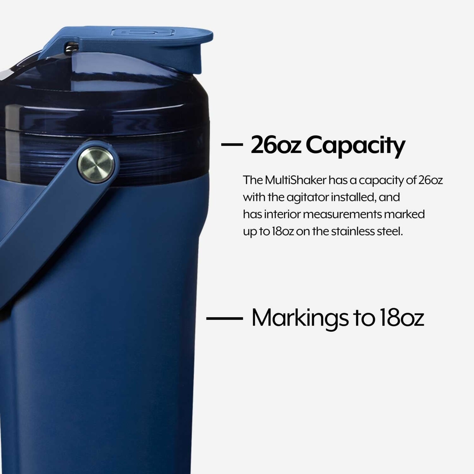 Brumate Brumate Multishaker Matte Navy | 26oz