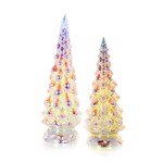 Cody Foster Iridescent Lit Tree Set of 2