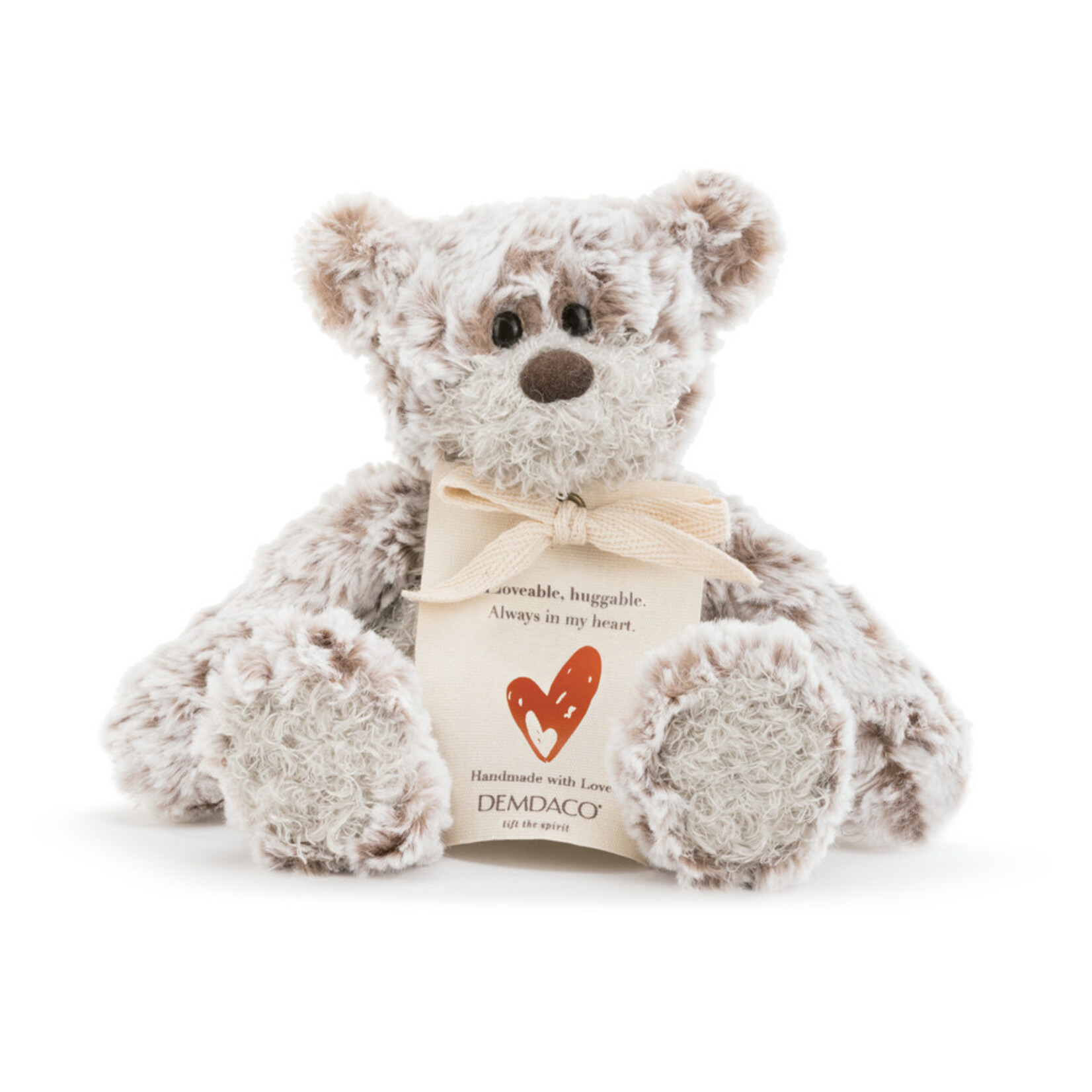 Demdaco Demdaco Mini Giving Bear 8.5" - Love