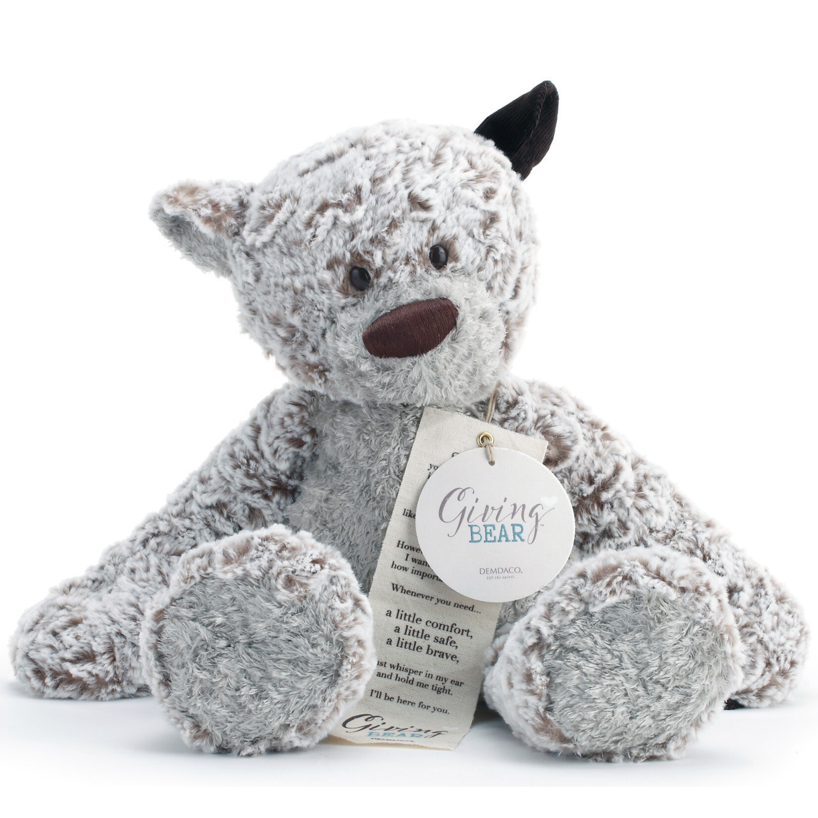 Demdaco Demdaco Giving Bear 16" Plush