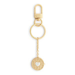 Demdaco Love you Locket Key Fob - Gold