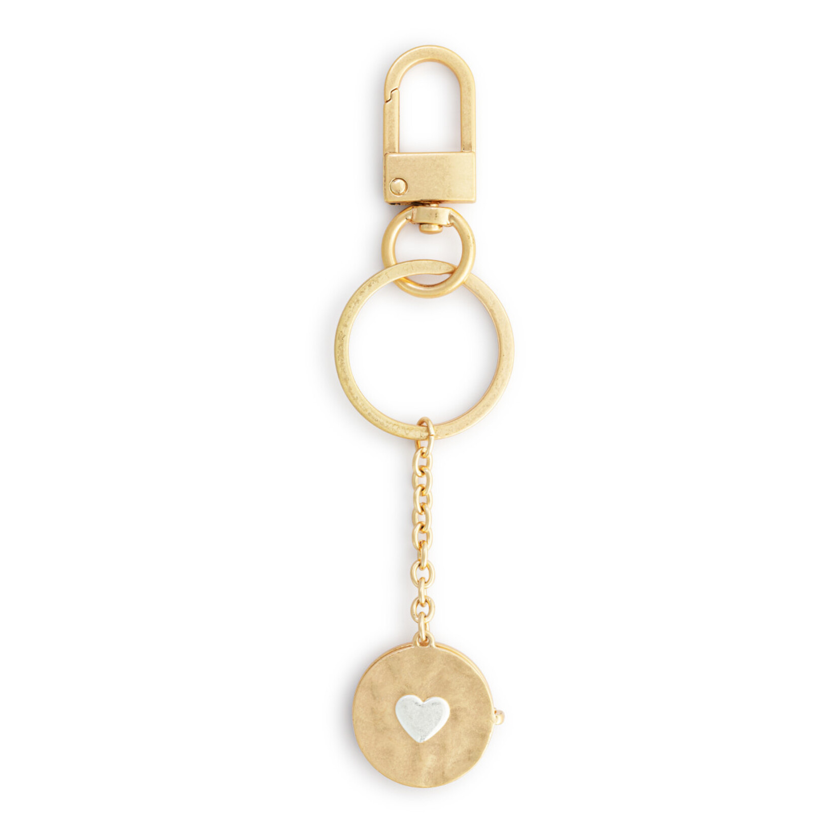 Demdaco Demdaco Love you Locket Key Fob - Gold