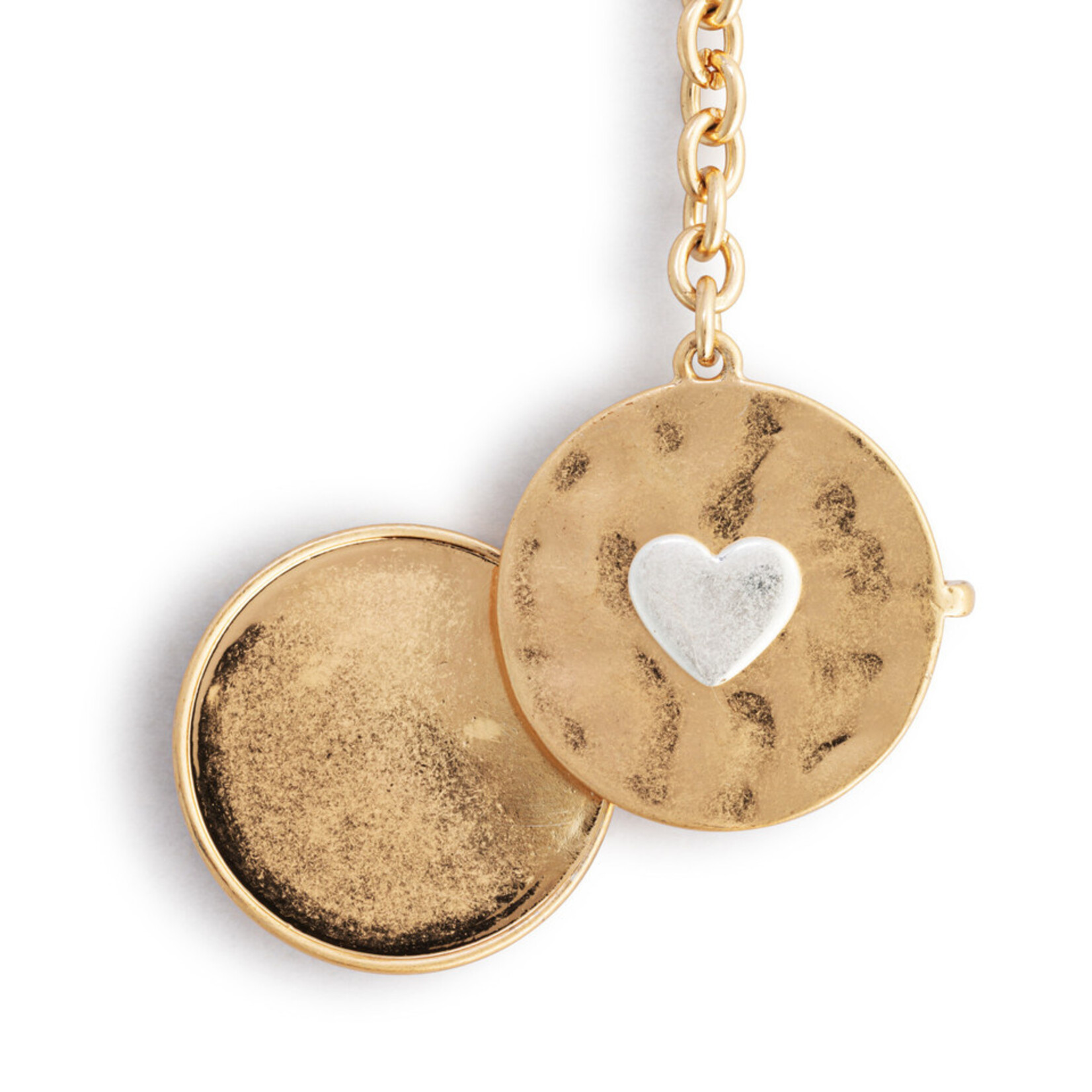 Demdaco Demdaco Love you Locket Key Fob - Gold