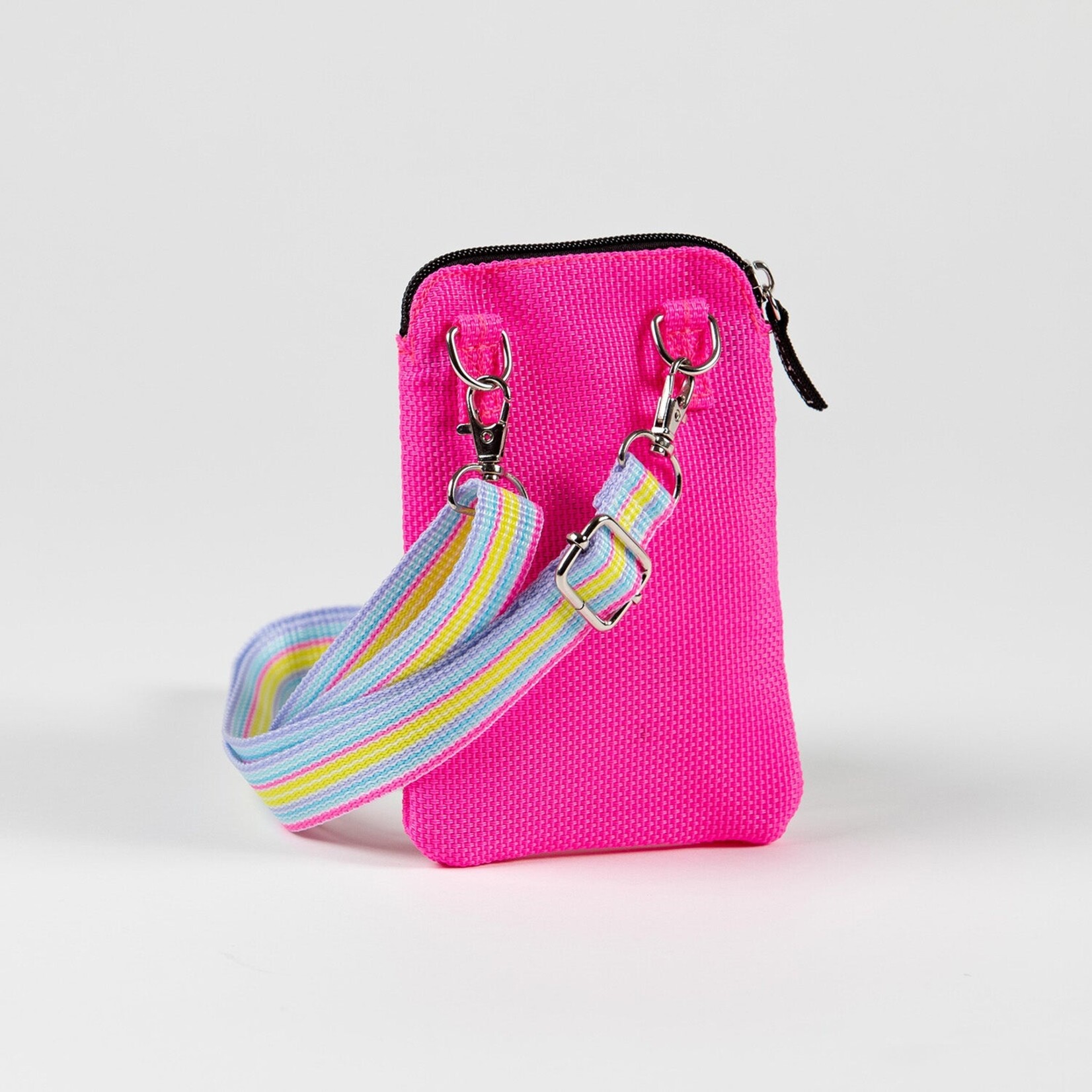 Scout Scout Poly Pocket Woven Crossbody | Neon Pink