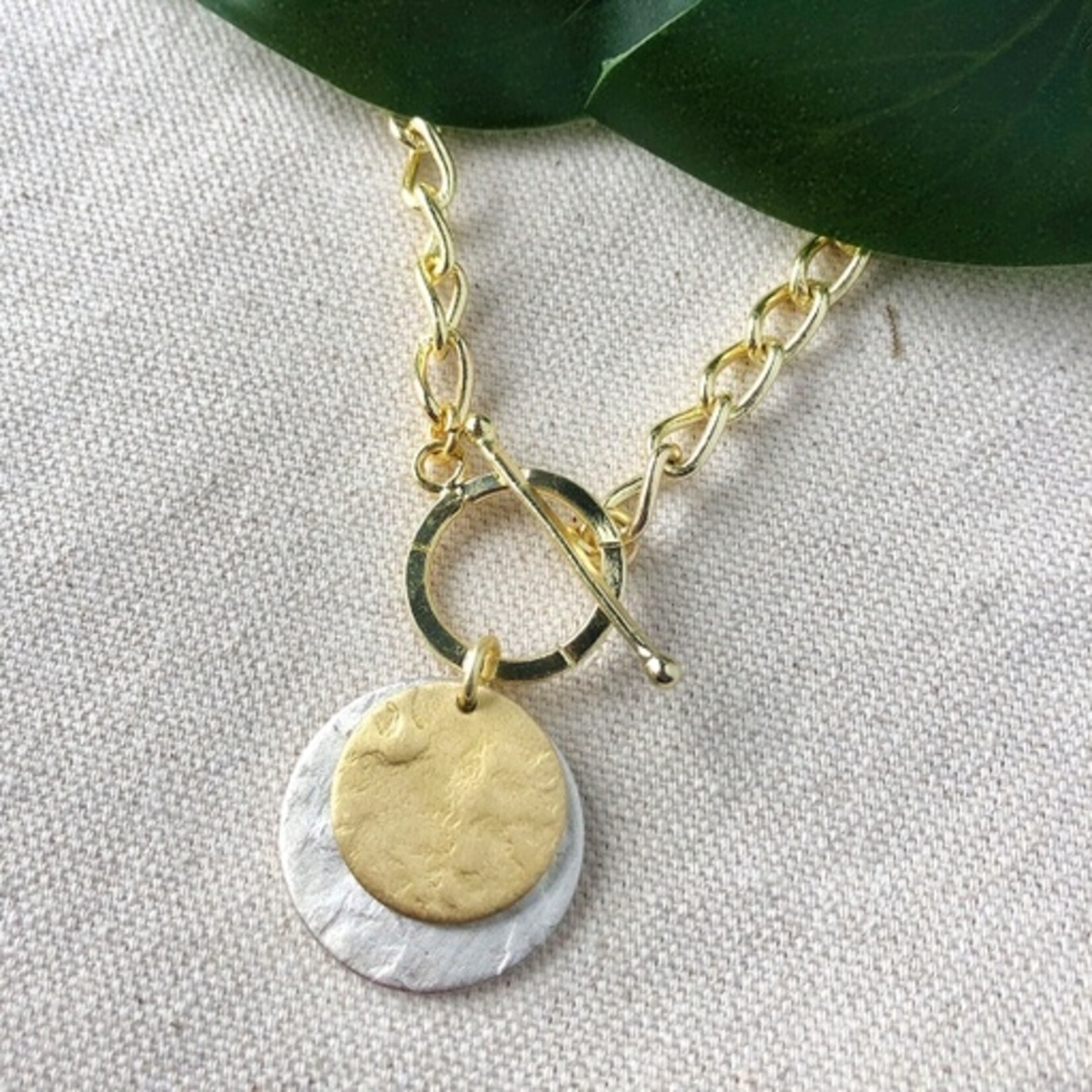 World Finds World Finds Gilded Moon Necklace