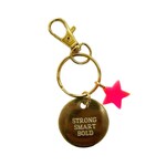 gunner & lux Strong Smart Bold Keychain