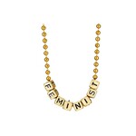 gunner & lux "Feminist" Necklace