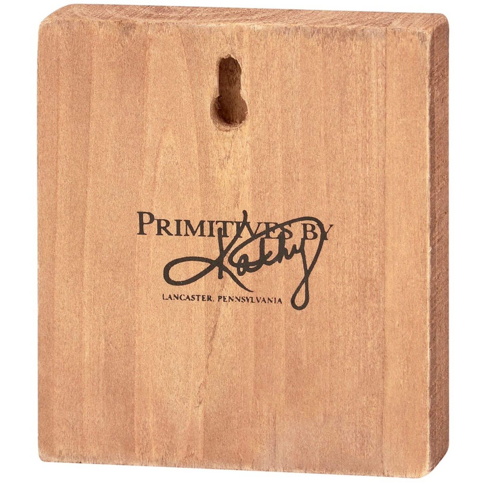 Primitives by Kathy Primitives by Kathy- Cat Mummy Block Sign