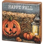 Primitives by Kathy Happy Fall Block Sign