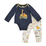 Mudpie Safari Crawler Set | 3-6 months