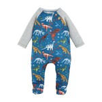 Mudpie Dinosaur Glow-in-the-Dark Sleeper | 6-9 months