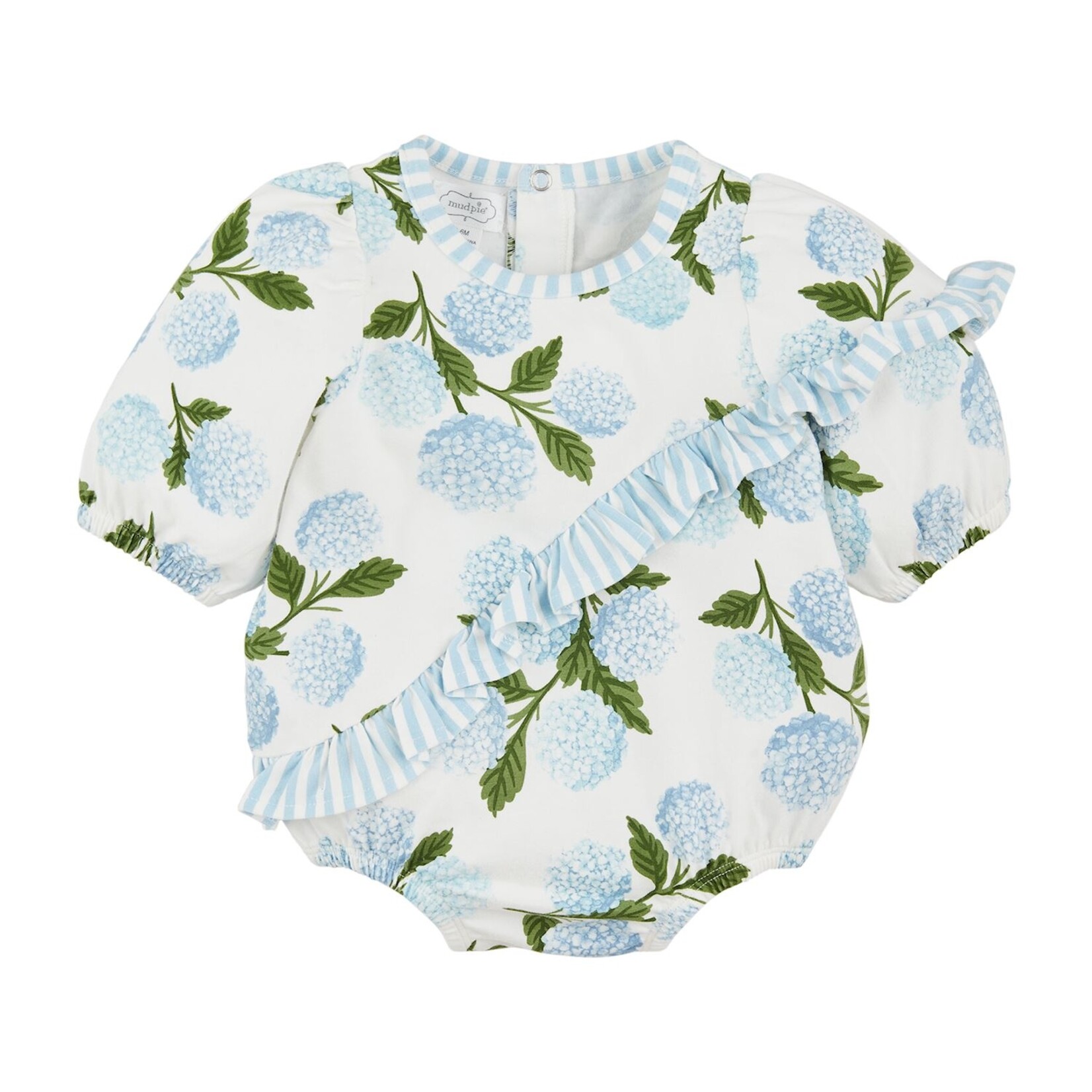 Mudpie Mudpie Hydrangea Bubble Romper