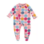 Mudpie Polka Dot Print Sleeper | 3-6 month