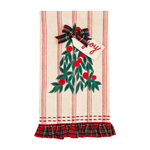 Mudpie Christmas Tree Applique Towel