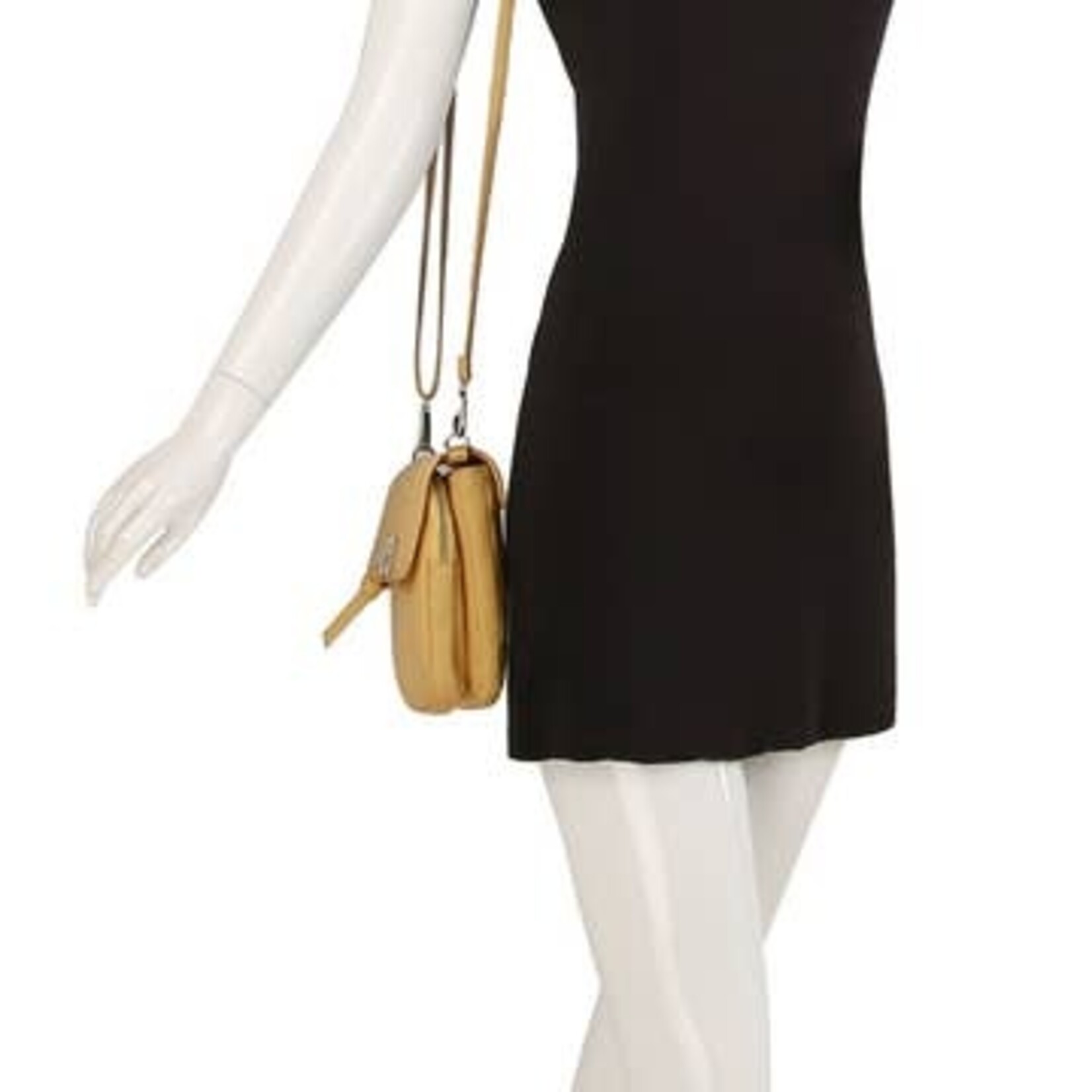 Handbag Factory Corp Handbag Factory Phone Crossbody Coral