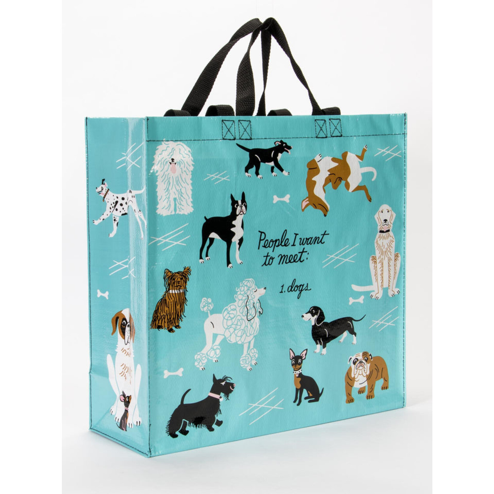 Blue Q Blue Q People I Want To Meet : Dogs Shopper Tote