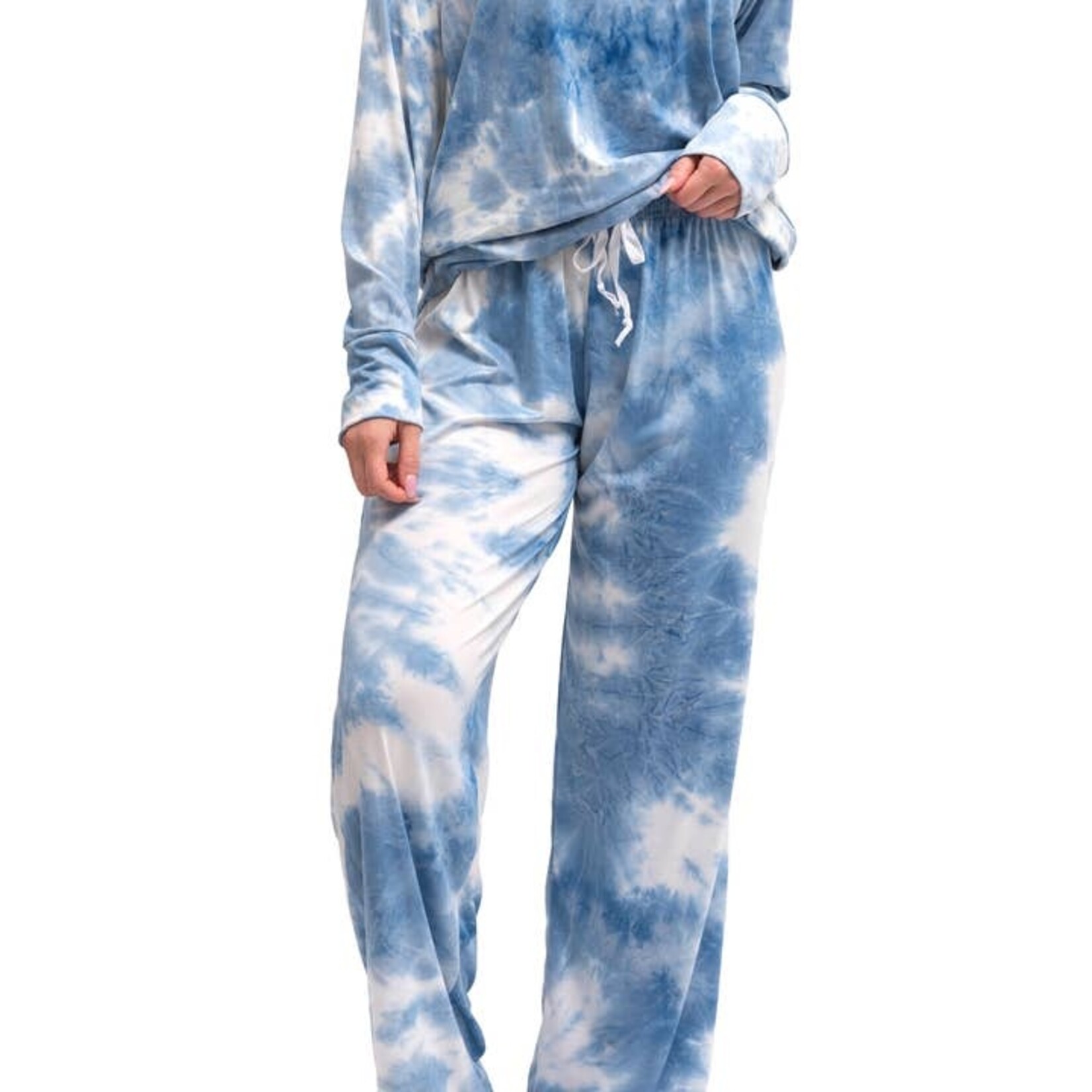 DMerch DM Merchandising Tye Dye Pants Blue