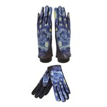 Mediterranean Concepts Van Gogh Starry Night Texting Glove
