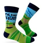 Fabdaz I'd Tap That Men's Novelty Crew Socks