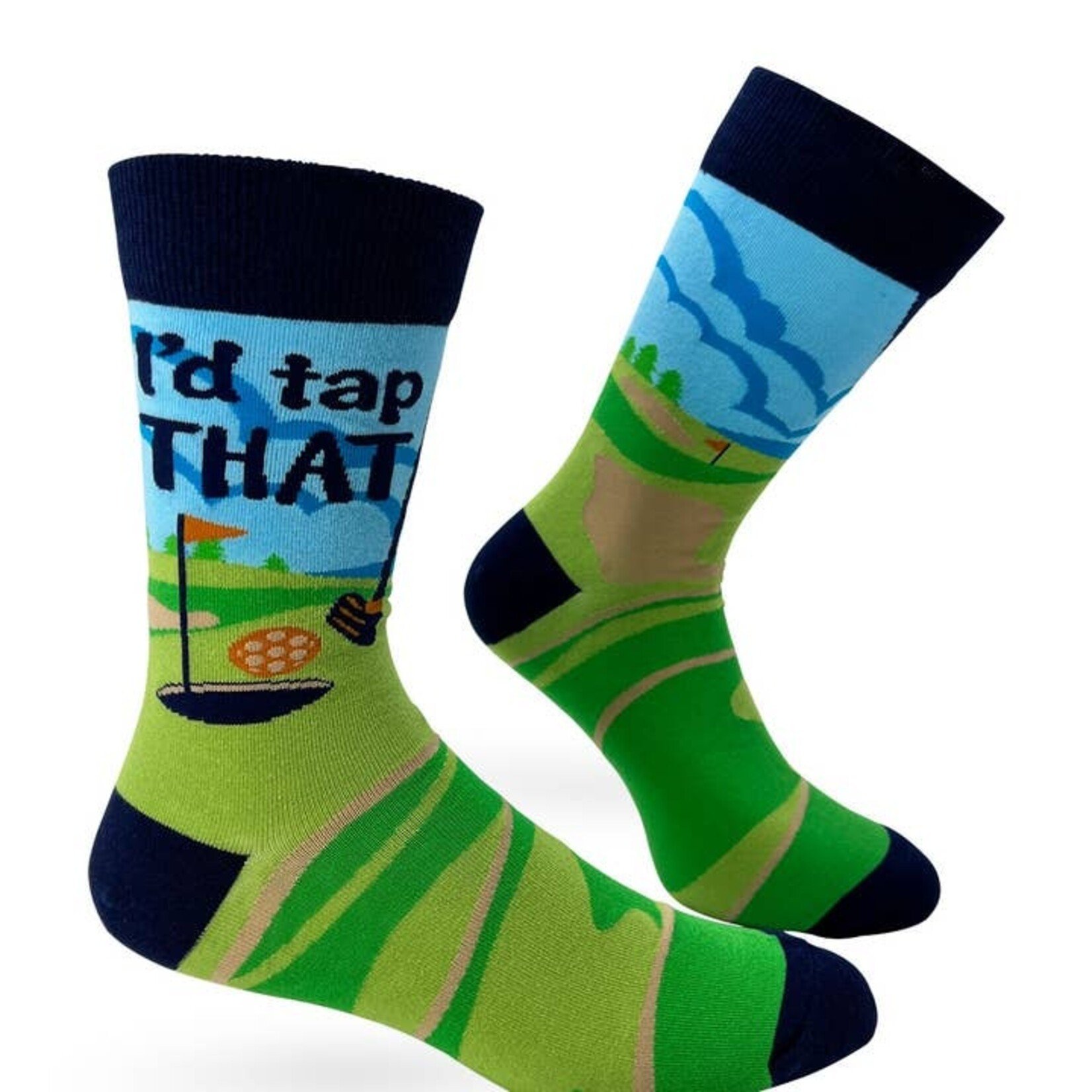 Fabdaz Fabdaz- I'd Tap That Men's Novelty Crew Socks