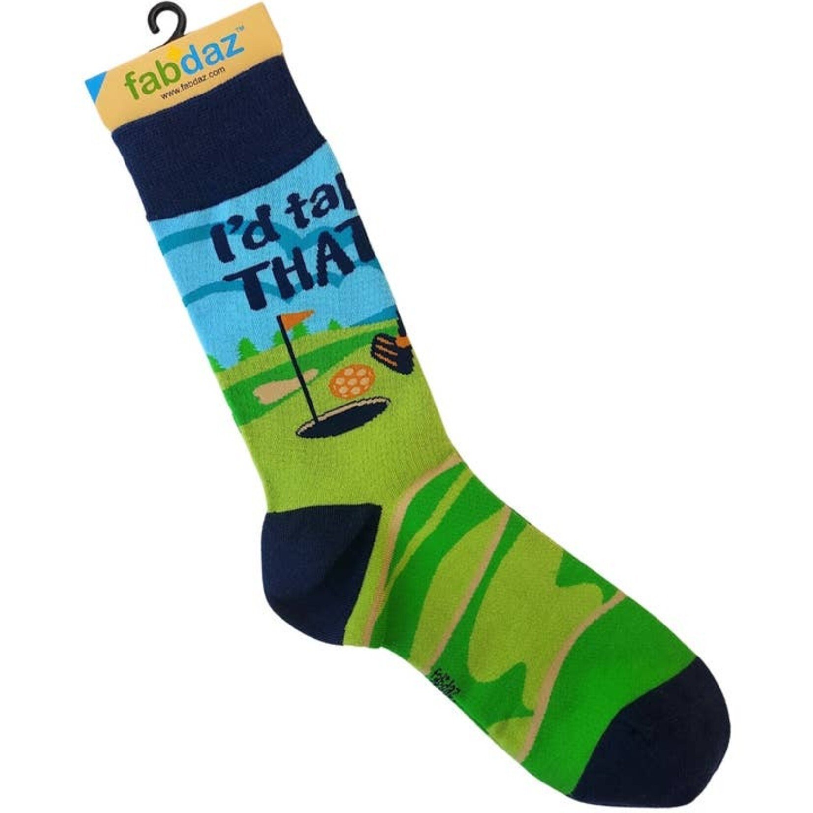 Fabdaz Fabdaz- I'd Tap That Men's Novelty Crew Socks
