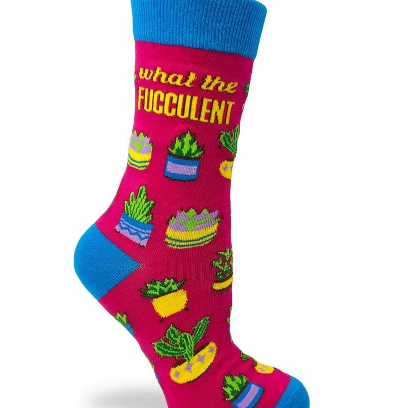 Fabdaz Fabdaz-What the Fucculent Women's Crew Socks
