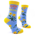 Fabdaz Suck It Up Buttercup Women's Crew Socks