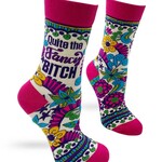 Fabdaz Quite the Fancy Bitch Ladies' Novelty Crew Socks