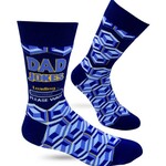 Fabdaz Dad Jokes Loading... Please Wait Men's Novelty Crew Socks