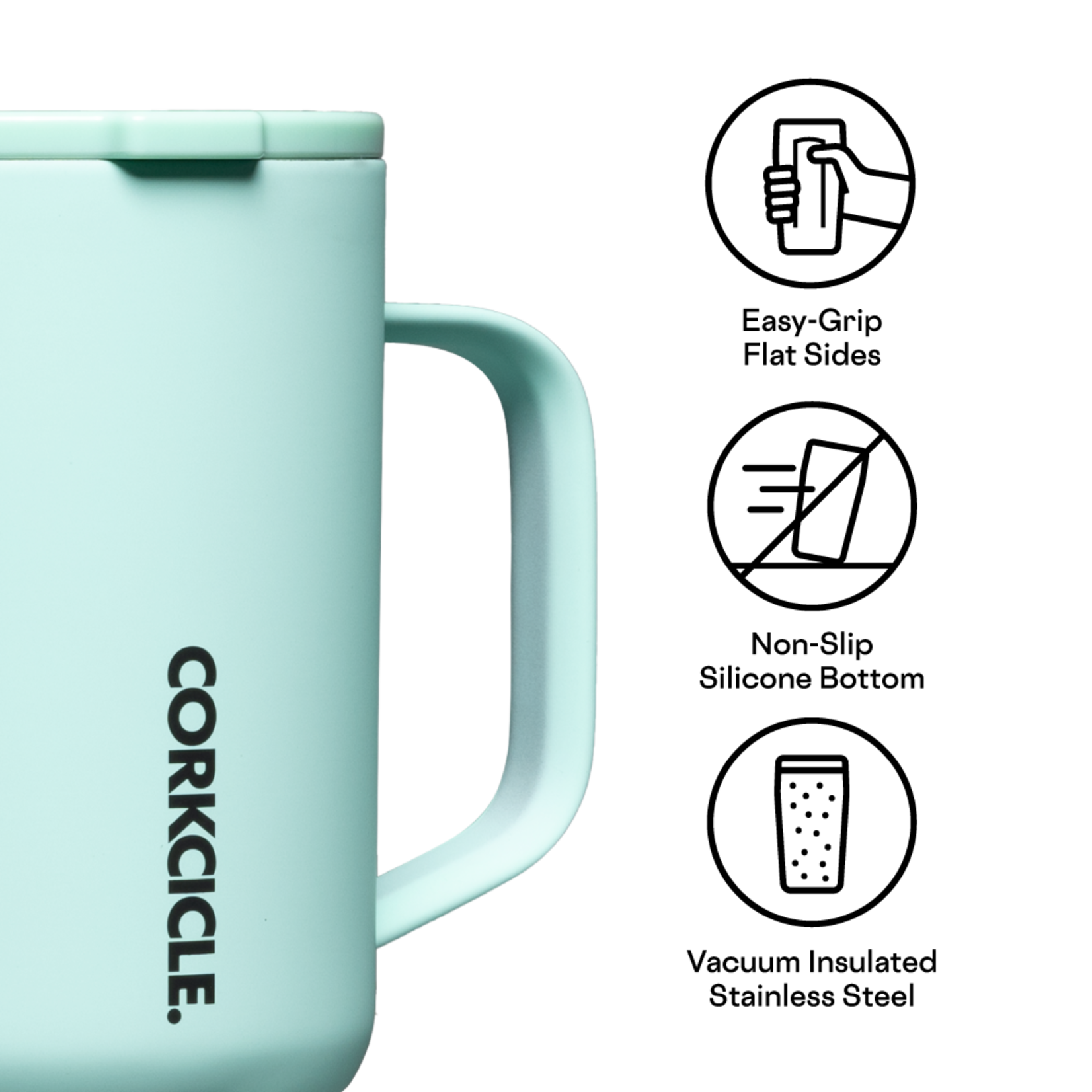 Corkcicle Corkcicle 16oz Mug | Sun Soaked Teal