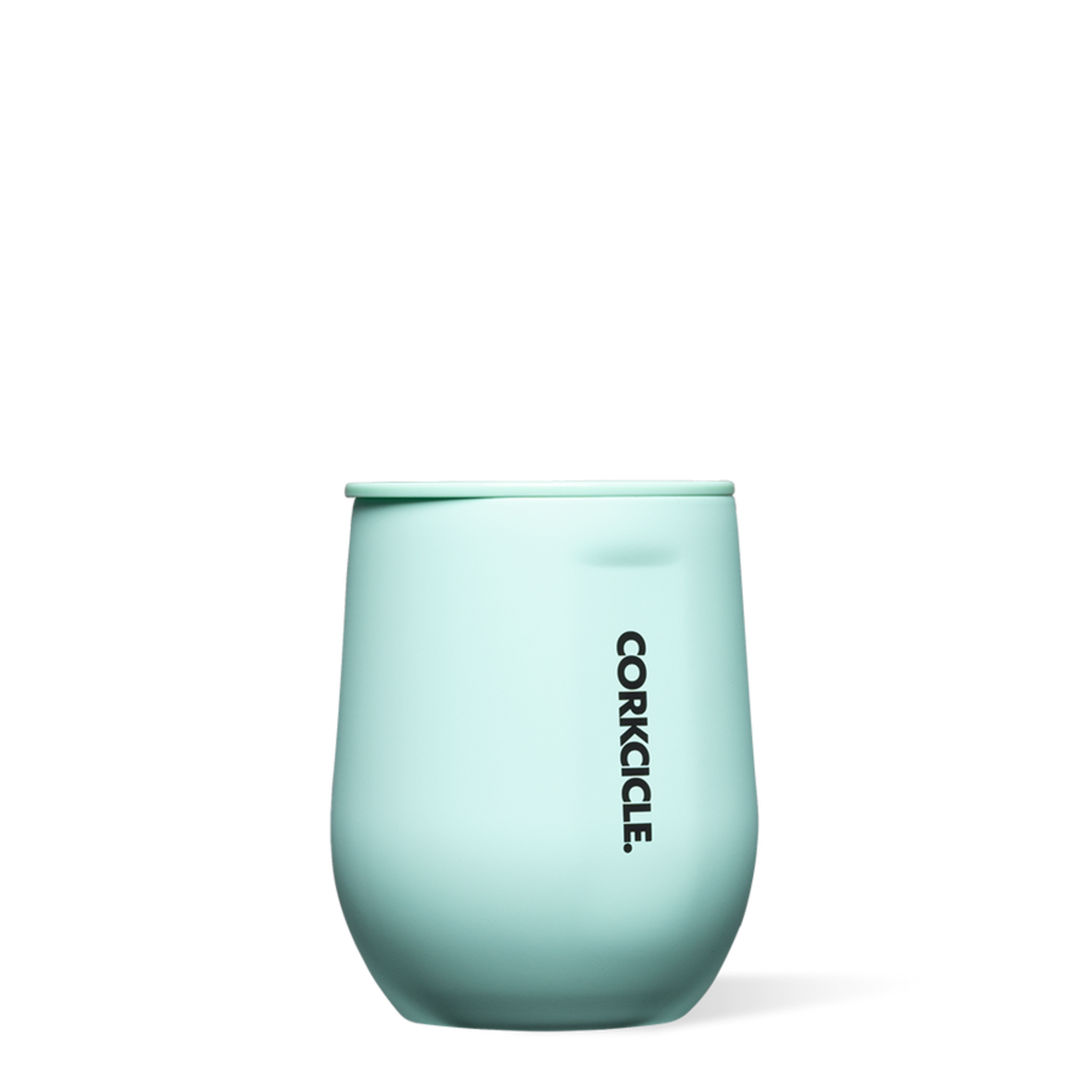 Corkcicle Corkcicle 12oz Neon Lights Stemless Wine Cup | Sun Soaked Teal