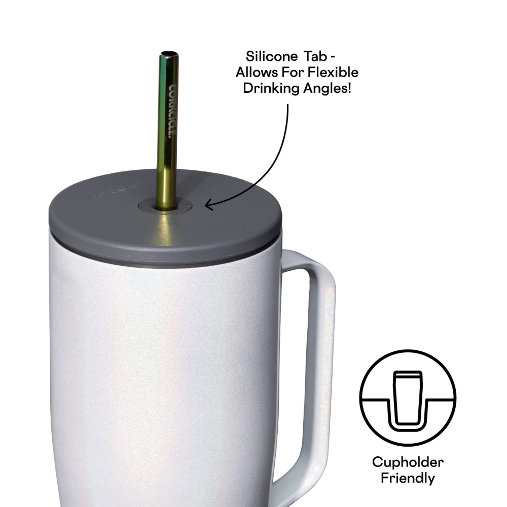 Corkcicle Corkcicle 30oz Cold Cup XL | Unicorn Magic