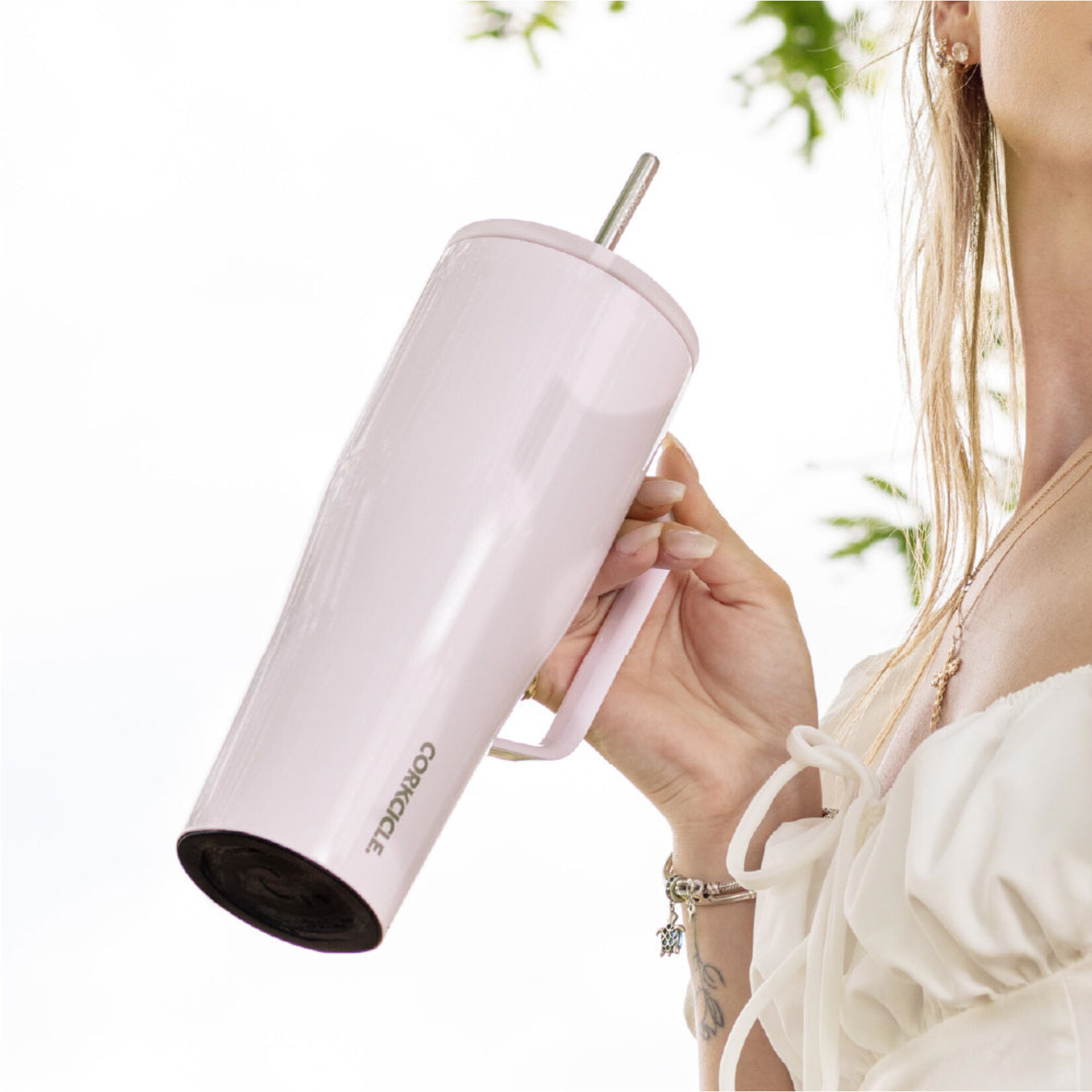 Corkcicle Corkcicle 30oz Cold Cup XL | Powder Puff
