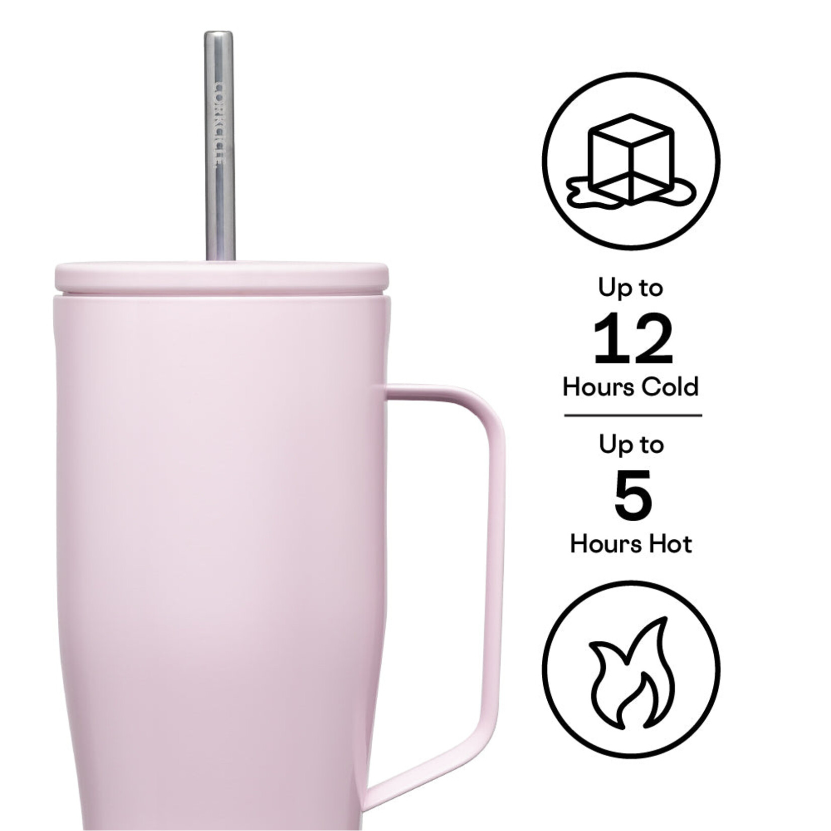 Corkcicle Corkcicle 30oz Cold Cup XL | Powder Puff