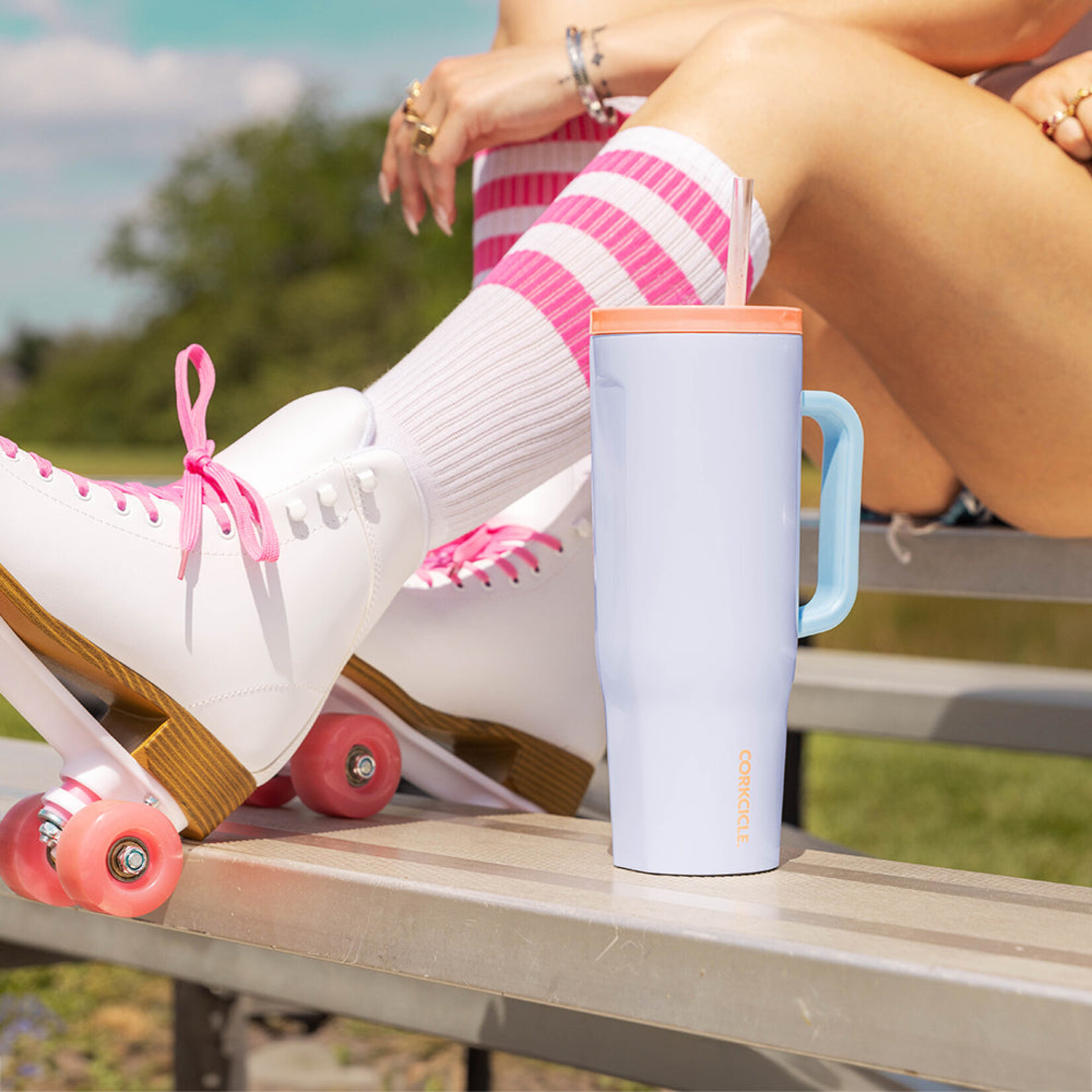 Corkcicle Corkcicle 40oz Cruiser | Rollerskate Date