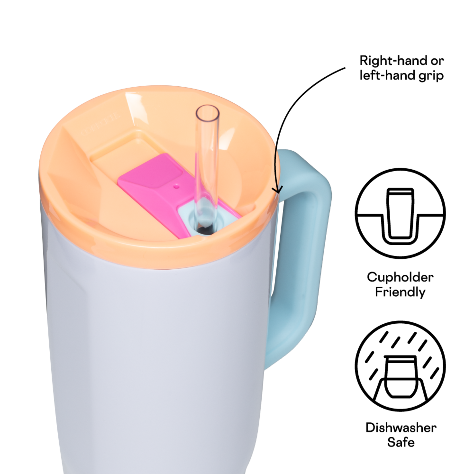 Corkcicle Corkcicle 40oz Cruiser | Rollerskate Date