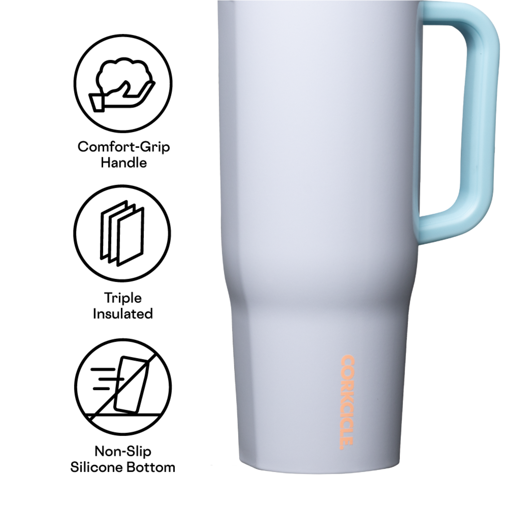 Corkcicle Corkcicle 40oz Cruiser | Rollerskate Date