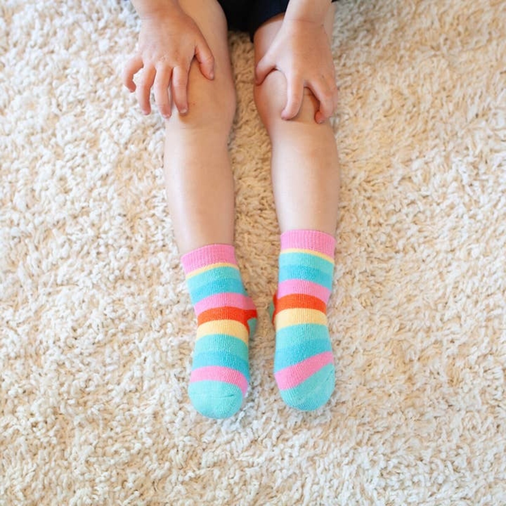 Zoocchini Zoocchini Comfort Terry Socks | Fiona the Fawn 0-24M | 3 Pairs