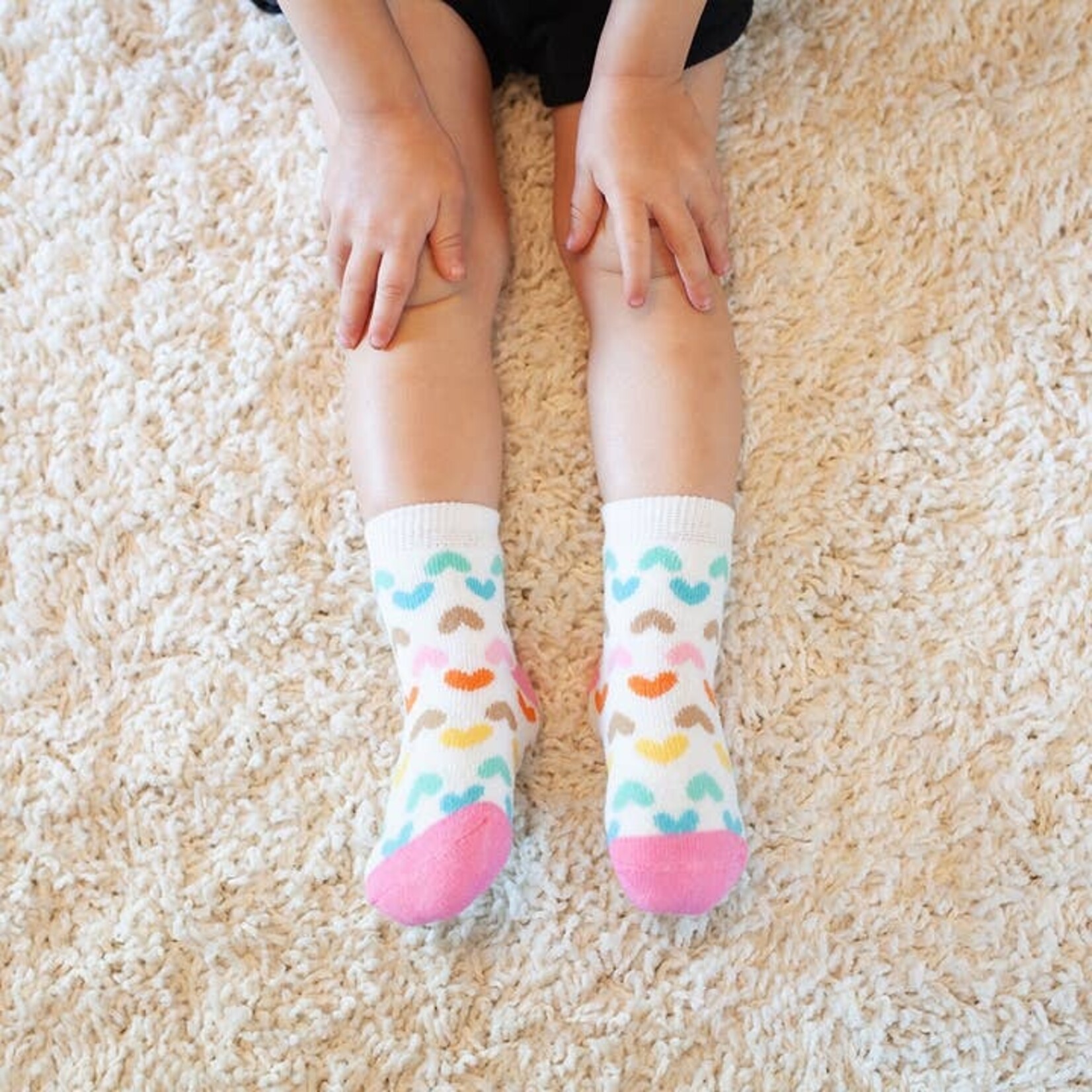 Zoocchini Zoocchini Comfort Terry Socks | Fiona the Fawn 0-24M | 3 Pairs