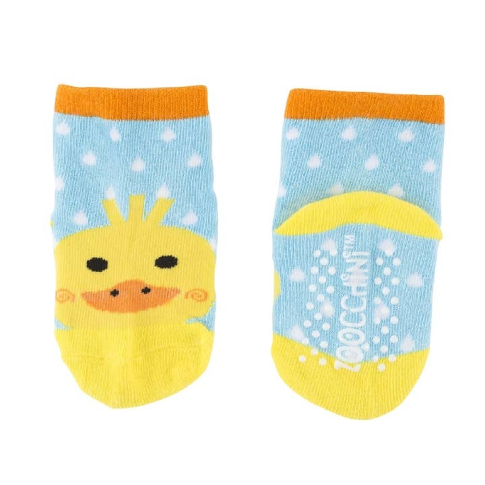 Zoocchini Zoocchini Crawler Legging/Sock Set | Puddles the Duck | 12-18 months