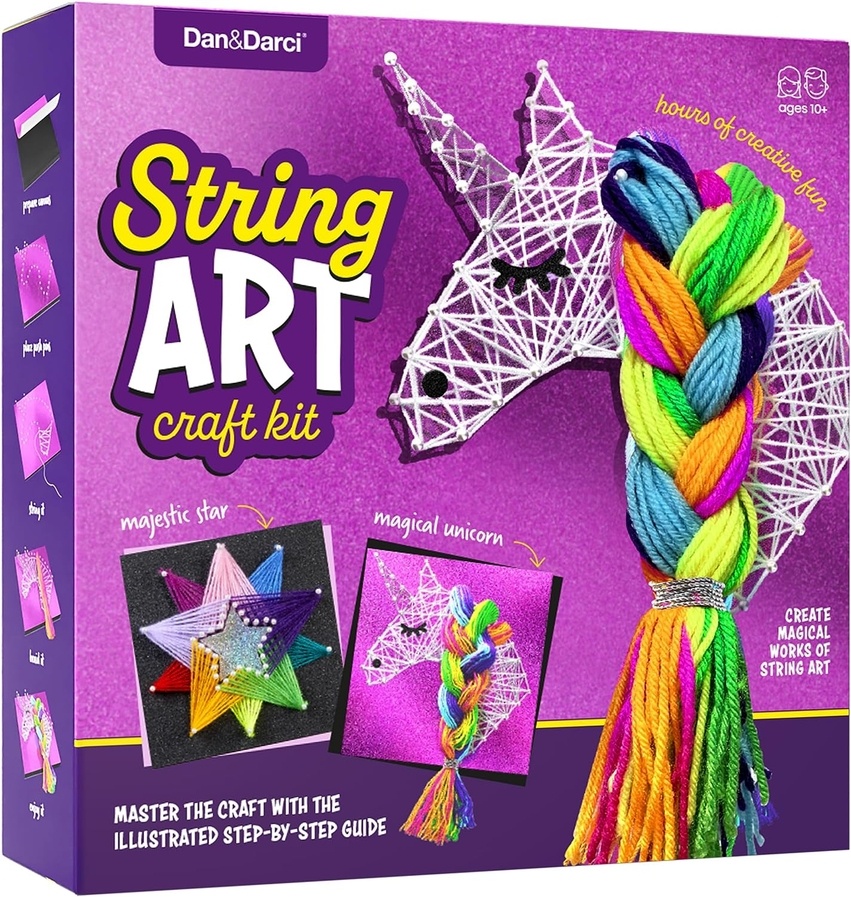 Dan & Darci - 3D String Art Kit For Kids - Two & A Half Sisters
