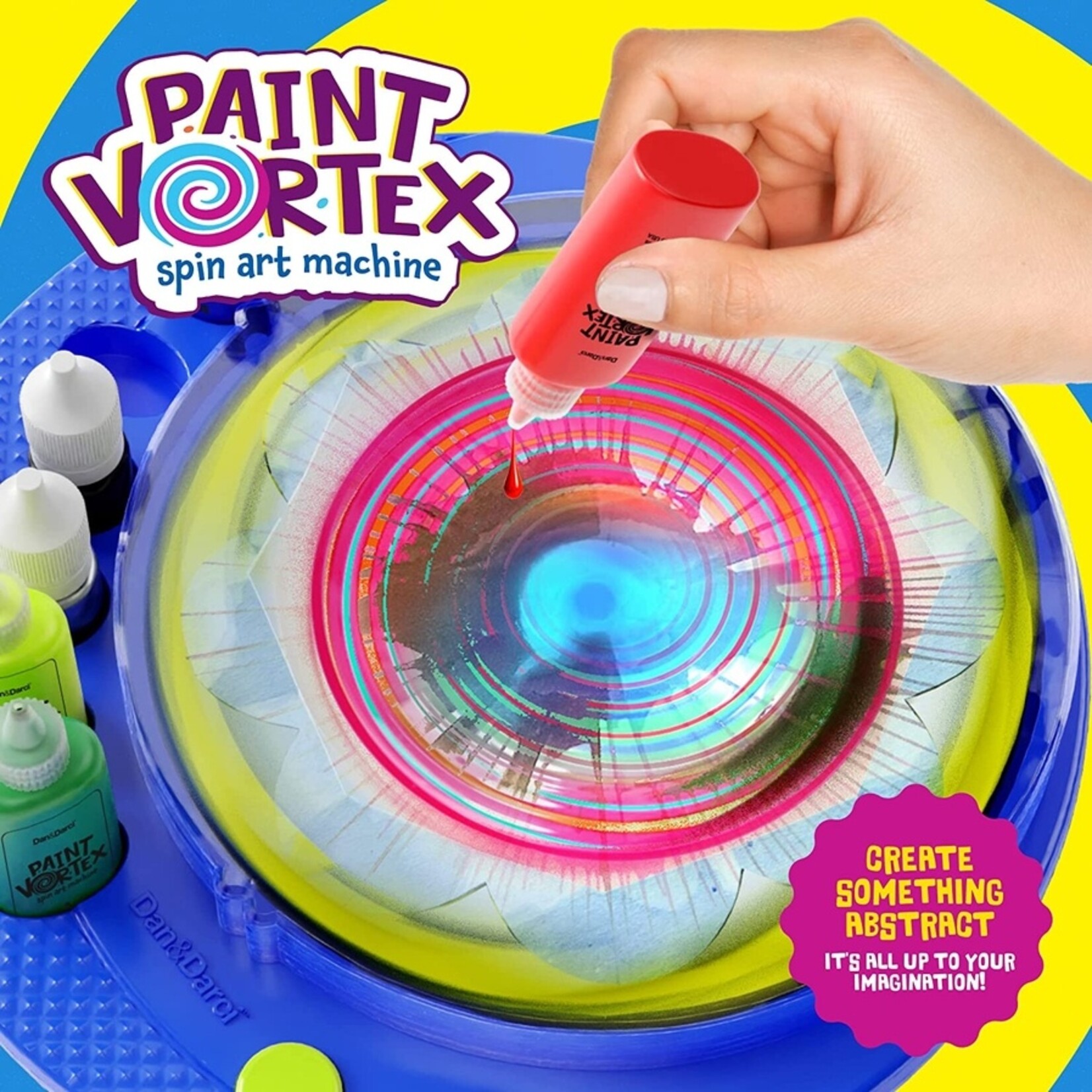 Dan & Darci Dan & Darci-Spin Art Machine Kit - Paint Spiral Station Center