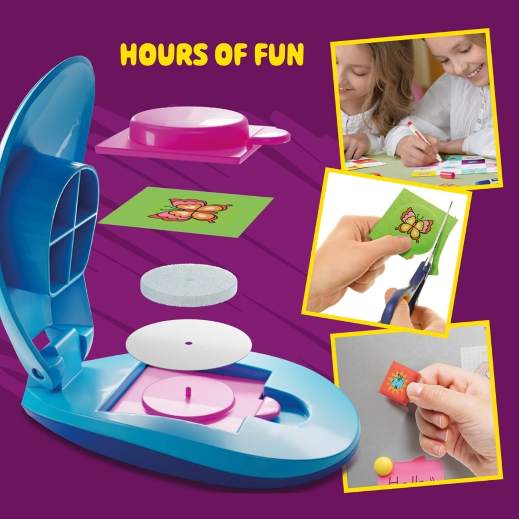 Dan & Darci Dan & Darci- Puffy Sticker Maker Kit For Kids - Make Your Own 3D