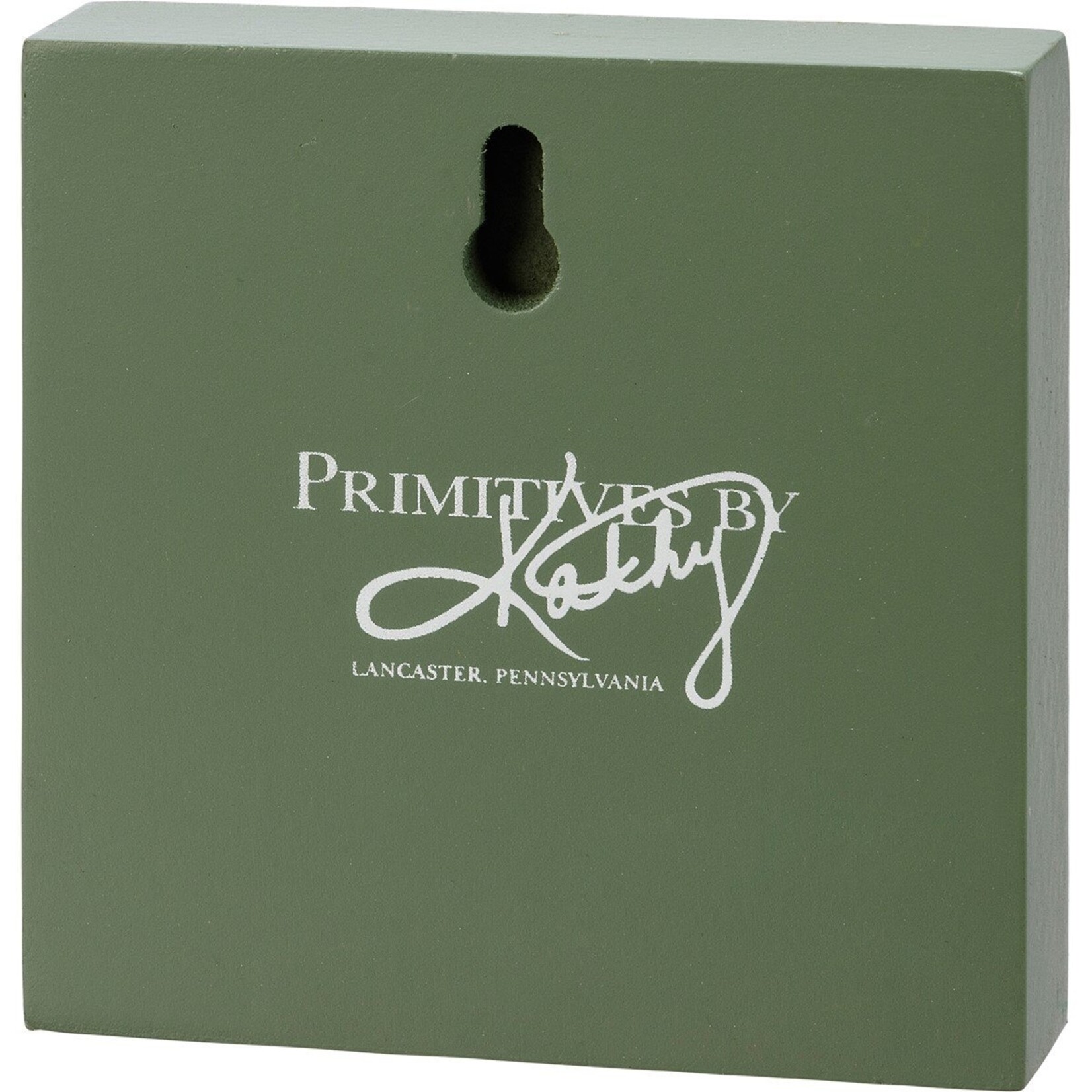 Primitives by Kathy Primitives by Kathy- Crazy Plant Lady Block Sign