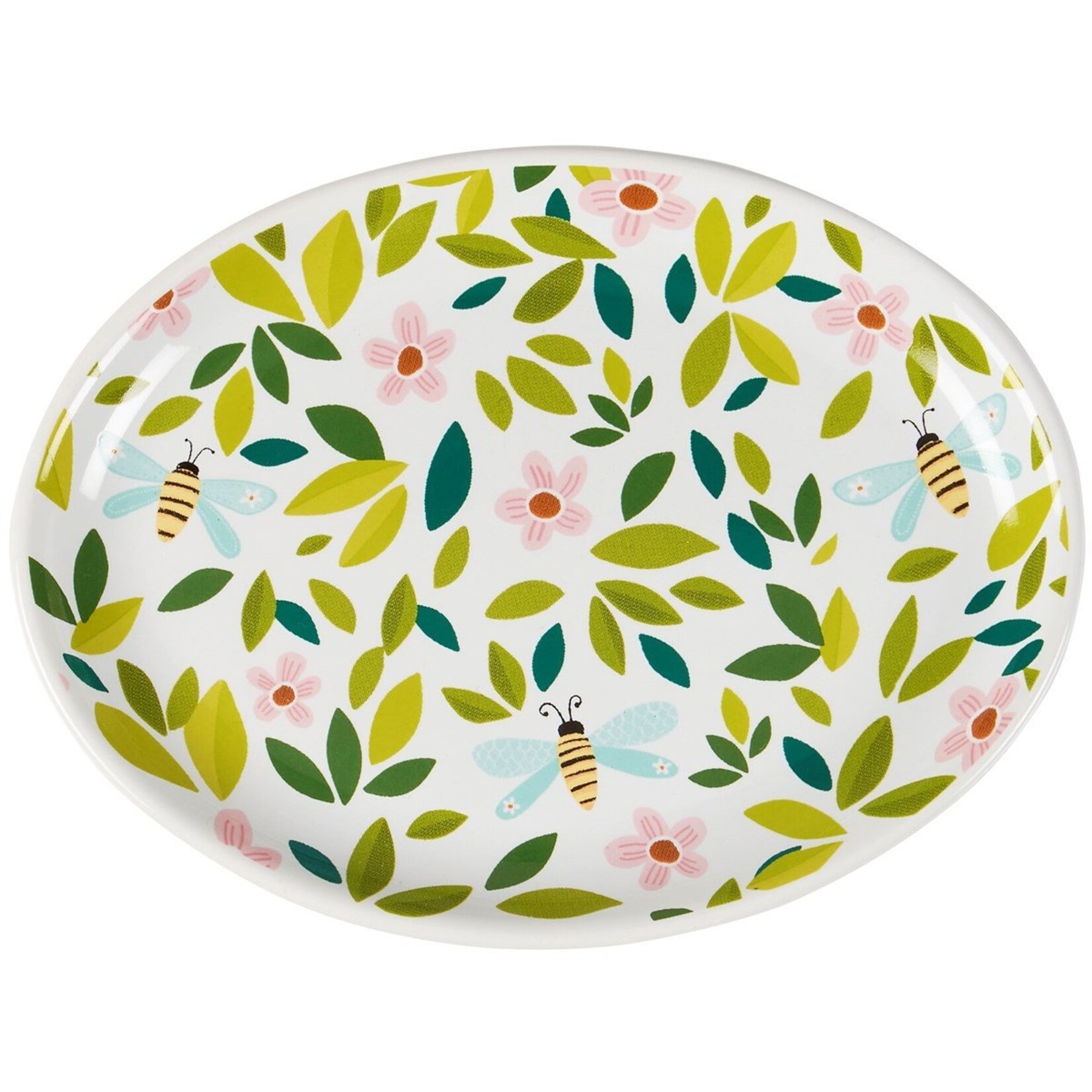 Primitives by Kathy Primitives by Kathy- Flowers And Bees Vanity Tray